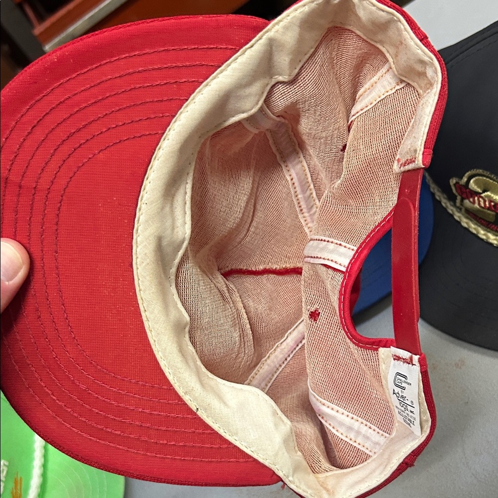 Vintage Racing Hats Collection some are wearable some are not because of age - Picture 15 of 15